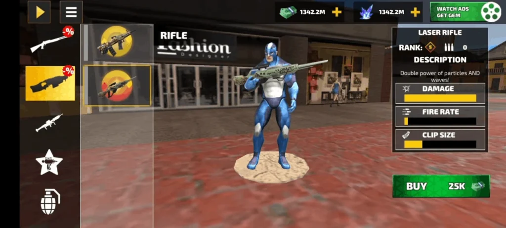 rope hero plasma rifle